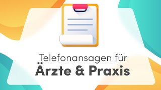 🏥 Anrufbeantworter Ansagen für Arztpraxis und Klinik  telefonansagende [upl. by Tobi]