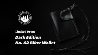 LIMITED DROP Dark Edition No 62 Biker Wallet [upl. by Sirronal]