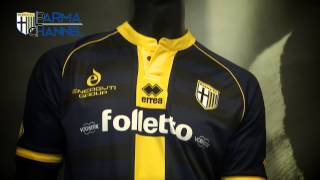 Parma Fc le nuove maglie Erreà per il 201415 innovazione e tradizione ora onoriamole [upl. by Leopoldeen468]