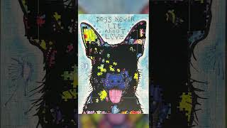 Dogs Never Lie 1000 Pieces Puzzle puzzles puzzlesolving art [upl. by Eidua]