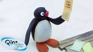 Pingu Draws a Winner 🐧  Pingu  Official Channel  Cartoons For Kids [upl. by Anwahsar355]