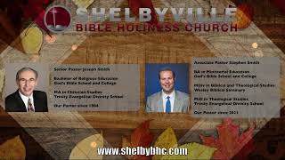 Shelbyville Bible Holiness Church  Fall Revival 11022024 PM [upl. by Hagi]