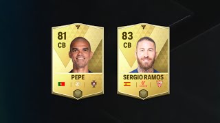 PEPE VS RAMOS FIFA Mobile CARDS [upl. by Zanze]