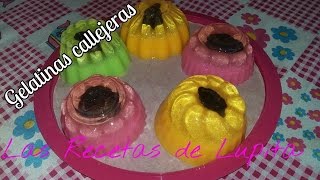 COMO PREPARAR GELATINAS CALLEJERASGELATINAS DE CARRITO [upl. by Sosthina234]