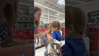 Part 23 of Walmart shopping trip with my toddler🥰 shoppingbuddy toddlermom [upl. by Leima]