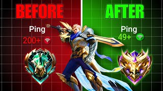 How to fix ping in mlbb  mobile legend  A complete guide for ping problem [upl. by Kra]