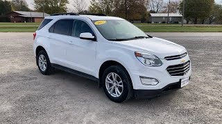 2017 Chevrolet Equinox Oskaloosa Knoxville Ottumwa Pella Albia IA 30108B [upl. by Linnet]