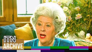 Betty Boothroyd Schools Reporter on International Womens Day 1996 [upl. by Ronny]