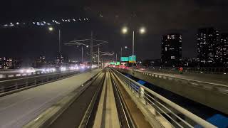 REM Montreal  Brossard to Gare Central  Cab view [upl. by Belayneh]