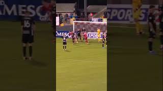 Wilsons goal for Portadown against Coleraine 🔴⚪️⚽️ PortadownFC Portadown Ports Football NIFL [upl. by Eicnarf552]