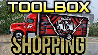 Shopping For My First Snapon Toolbox On The Snapon Rock N Roll Truck [upl. by Volney]