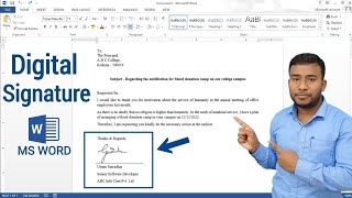 how to create a transparent signature in word [upl. by Nyrhtac]