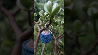 Crocheted mug keychain crochetprojects crocheting amigurumicrochet [upl. by Polish]