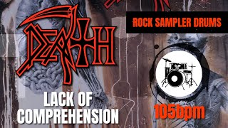 Death  Lack Of Comprehension DRUM TRACK 🥁 [upl. by Susanna]