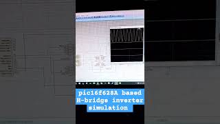 pic microcontroller based h bridge inverter simulation microcontroller proteus inverter shorts [upl. by Purvis]