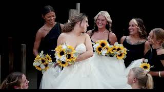 Rustic Barn Wedding at Crystal View Farm  Martinsburg WV  Brittany amp Sams Wedding Highlights [upl. by Pravit523]