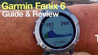 Garmin Fenix 6 InDepth Review For Hiking amp Outdoors  HikingGuycom [upl. by Nacnud]