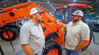 Tractor Shopping at the Tulsa Farm Show [upl. by Aysahc]