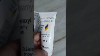 Brevoxyl creamy wash 100 honest review [upl. by Enatan]