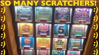 BUYING AND PLAYING ALL SCRATCHERS IN MACHINE [upl. by Ettolrahc187]