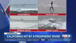 California Hit By Atmospheric River [upl. by Viveca]