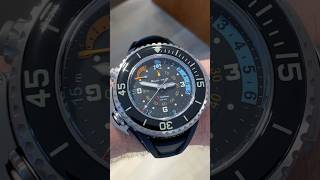 5000000 DIVING COMPUTER Blancpain Fifty Fathoms X Fathoms true hautehorlogerie [upl. by Varuag]