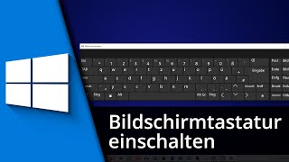 Bildschirmtastatur aktivieren  Windows Bildschirmtastatur ✅ Tutorial [upl. by Teevens12]