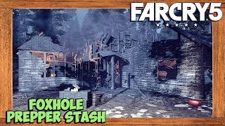 Far Cry 5 Foxhole Prepper Stash Location [upl. by Iams]