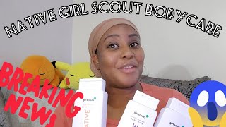 💚🍪 NEW Native Girl Scout Bodycare Review target haul deals native ranking firstimpressions [upl. by Arayt]