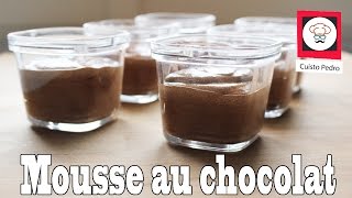 Recette mousse au chocolat Thermomix TM5 [upl. by Zabrina]