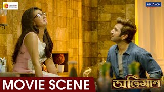 Abhimaan  Movie Scene  Jeet Subhashree Sayantika  Raj Chakraborty [upl. by Donnamarie596]