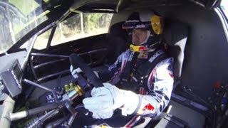 Peugeot 208 T16 Pikes Peak  first drive by Sébastien Loeb [upl. by Olpe]