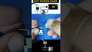 DIY Power Bank Circuit Charge Your Phone Anywhere diypowerbank shorts [upl. by Eilyah]