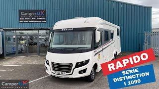 2019 Rapido Serie Distinction I 1090  For Sale at Camper UK [upl. by Shanan]