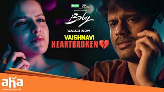 Vaishnavi Heartbroken💔 Baby Movie  Streaming Now  vaishnavichaitanya  ahavideoin [upl. by Fredrika891]