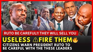 quotBURE KABISA MAFALAquot  RUTO SHOULD FIR£🔥Them For Not Helping Him To Run The Government Well [upl. by Trebo]