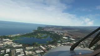 Landing in Kahului Maui Hawaii  PHOG HOG  Kahului Airport maui mauihawaii landing [upl. by Laural672]