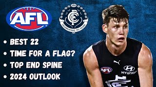 Analysing the Carlton Blues for AFL 2024 [upl. by Mikel]