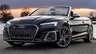 2021 AUDI S5 CABRIOLET  30 PETROL TFSI 354HP THE RIGHT ENGINE FOR A DROPTOP BEAUTY [upl. by Atilahs721]