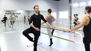 Leonid Sarafanov Ballet Class [upl. by Rehprotsirhc]