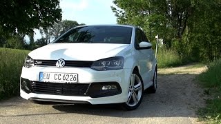 2015 VW Polo 12 TSI RLine 110 HP Test Drive [upl. by Jaynell]