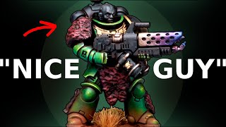 How to Paint Salamanders Sponge Painting Warhammer [upl. by Nimajeb]