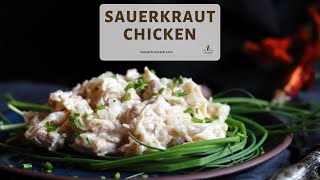 Sauerkraut Chicken Low Carb [upl. by Aleetha]