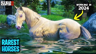 4 Rare Special Horses To Get As Arthur Early in Missions  Red dead redemption 2 [upl. by Emiaj305]