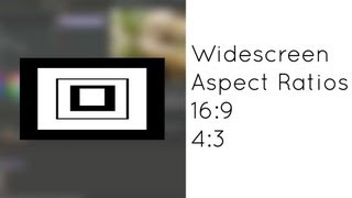 Tamaño y Proporciones de Video Widescreen 169 43 y Aspect Ratios [upl. by Assirak]