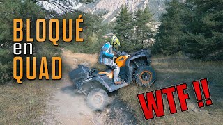 QUAD bloqué on utilise le treuil❗  4K [upl. by Atlanta]