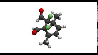 DielsAlder Cycloaddition Animation [upl. by Nilats557]