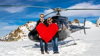 Timelapse Helikopterflug Luzern  Jungfrau Region [upl. by Cary]