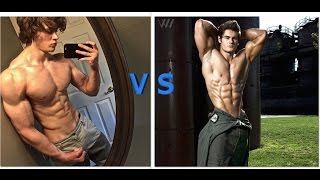 David Laid VS Jeff Seid  Bodybuilding GymAddicted [upl. by Asiil]