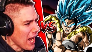 You SUMMON it you USE it LR Gogeta Blue vs Nanogenix Dokkan Battle 9th Anniversary [upl. by Amme989]